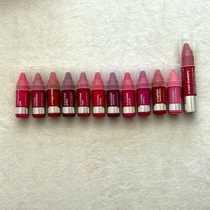 Clinique Chubby Stick Bundle, 11 minis & 1 Full size